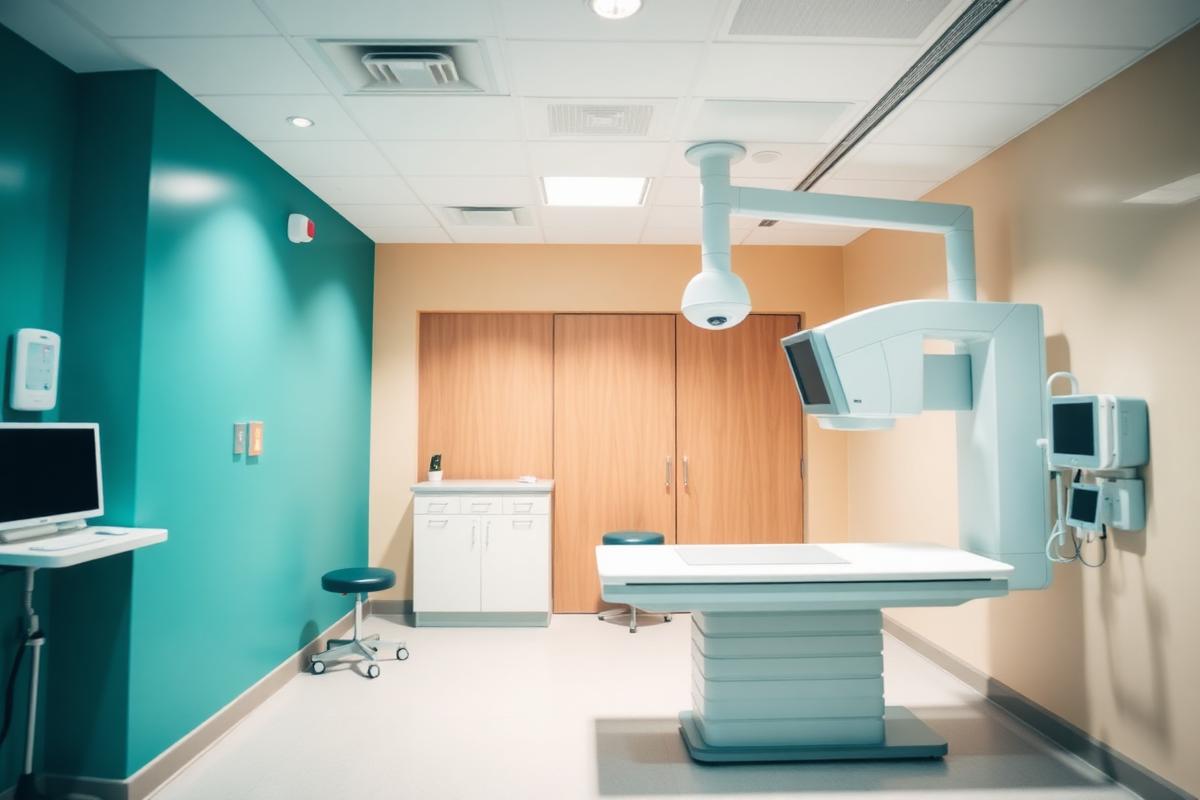 Breast imaging suite in a modern cancer centre